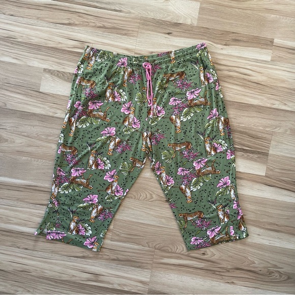 Cuddl Duds green pajama pants size 3XL - Picture 2 of 5